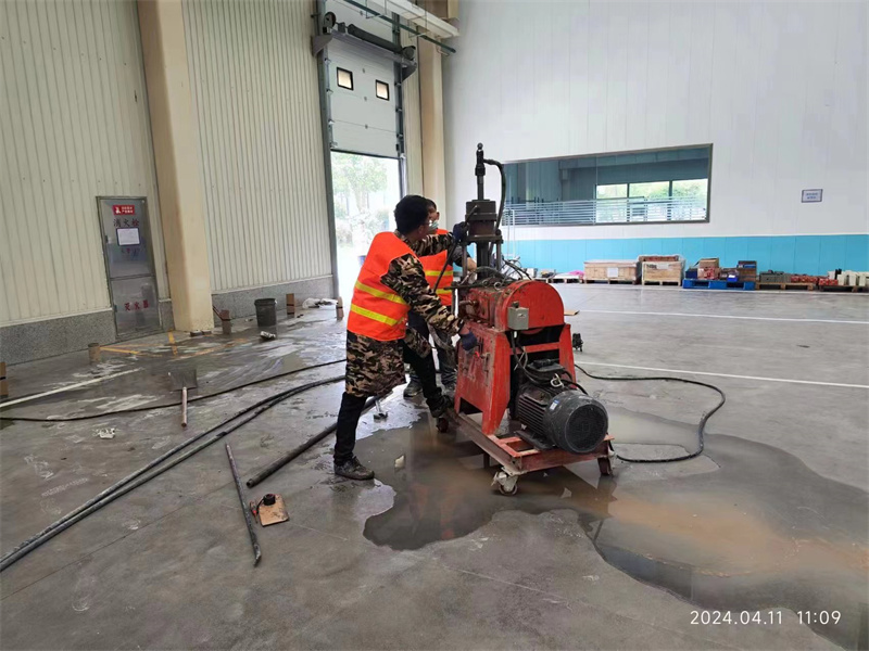 丹徒厂房地面下沉塌陷注浆加固施工